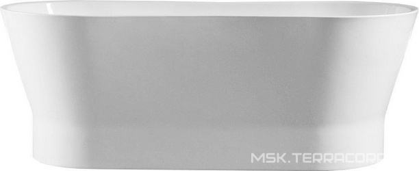 Ванна 1650x730xh600мм, акрил, отдельностоящая, слив-перелив цв.хром в комплекте, BelBagno ZZ