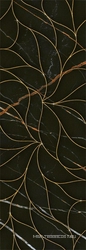 Декор  BLACK & GOLD STRUTTURA 1 |24,2х70