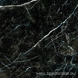 Керамогранит для пола и стены Гранитея Караташ Karatash Black G385/  черный полированный 60x60 G385PR