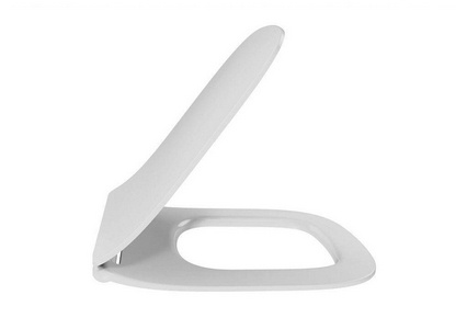 Крышка-сидение к укороченному унитазу STRUKTURA, микролифт, белый ZZ Jacob Delafon Struktura E70025-00