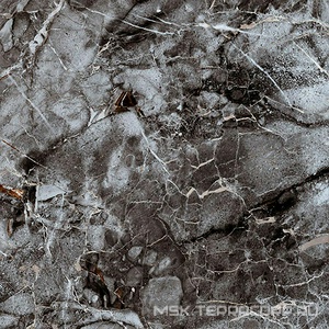 Керамогранит для пола и стены Гранитея Киреты Kirety Black G245/ черный мат. 60x60 G245MR