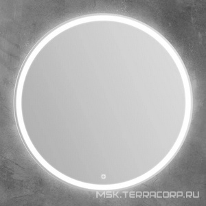Зеркало 600х30мм, круглое с встроенным по периметру светильником и сенсорным выключателем, 12W, 220-240V, BelBagno BelBagno Универсал SPC-RNG-600-LED-TCH