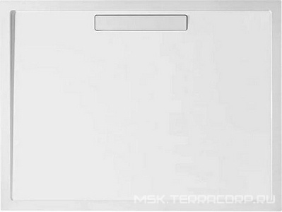 Поддон д/душа прямоуг.1200х900хh18/100мм, сифон в комплекте, ножки, опора, уплотнитель в компл., (кварил, цв.белый глянц.),  ZZ Villeroy & Boch Squaro UDQ1290SQR2V-01