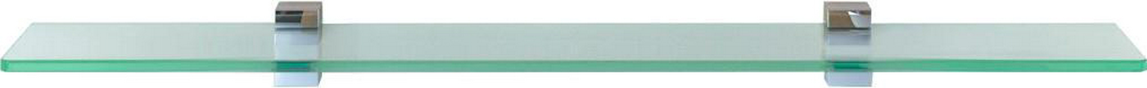 Полка стеклянная Vigo-80 см, крепление в комплекте (ЗАП. ЧАСТЬ) ZZ Vigo Marta Luxe ПЛК-800х120х8