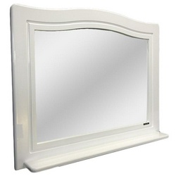 Зеркало "Павия"-100 см, цв.белый