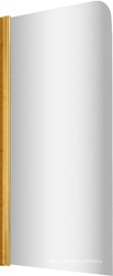 Душевое ограждение  EV LUX 75 09 01, сторона левая 1505 мм, профиль золото, стекло прозрачное, покрытие BriteGuard , БЕЗ поддона ZZ