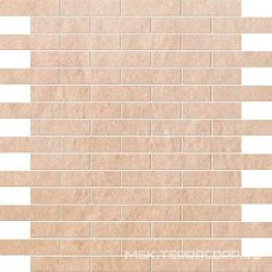 Creta Naturale Brick Mosaico RT XX |30.5x30.5