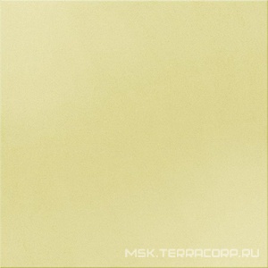 Керамогранит для пола и стены Уральский гранит Уральские фасады Грес Уральский UF035 светло-желтый моноколор матовый  60x60 UF035MR