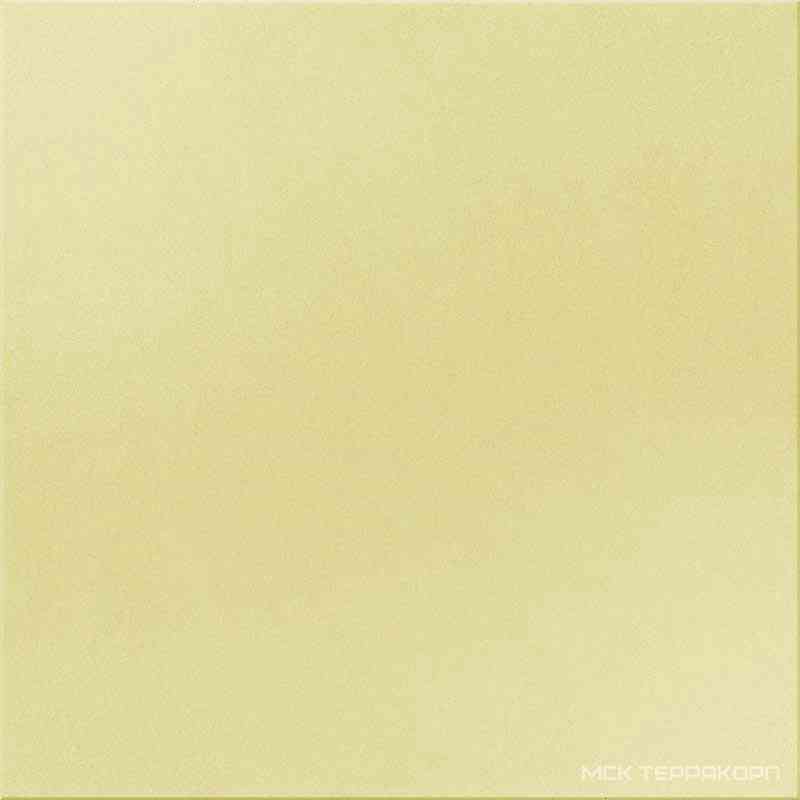 Грес Уральский UF035 светло-желтый моноколор матовый  60x60