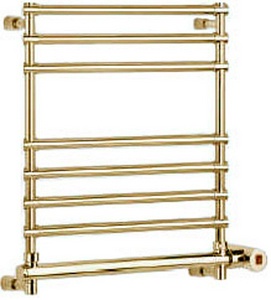 Полотенцесушитель Art.564/8/500GL ( цв.золото) 719х500мм (Эл.+Box), Margaroli  ZZ Margaroli Sole 564/8/500 GL (Эл.+Box)