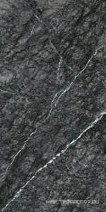 Керамогранит для пола и стены Ariostea Ultra Marmi Grigio Carnico Lucidato (Shiny) 6 mm KL 150x300 UM6L300677