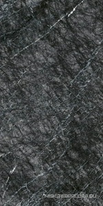 Керамогранит для пола и стены Ariostea Ultra Marmi Grigio Carnico Lucidato (Shiny) 6 mm KL 150x300 UM6L300677