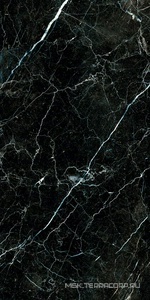 Керамогранит для пола и стены Гранитея Караташ Karatash Black G385/  черный мат.60x120 G385MR