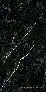 Керамогранит для пола и стены Гранитея Караташ Karatash Black G385/  черный мат.60x120 G385MR
