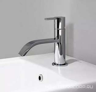 Cмеситель однорычажный для раковины, в комплекте с удлинением, хром (упаковка), A.L.  ZZ Antonio Lupi Bikappa BK300N