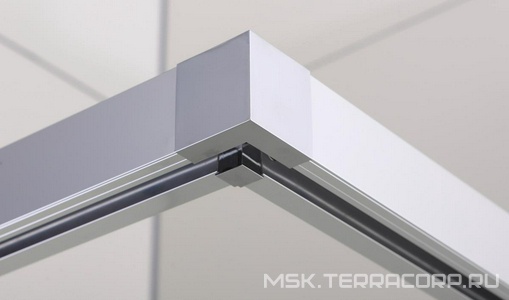 Душевой уголок 900(880-900)х900(880-900)хh1950мм, квадрат, две сдвижн.двери, (стекло прозр.6мм, фурн.цв.хром),  ZZ Cezares Comfort COMFORT-A-2-90-C-Cr