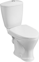 Унитаз-компакт Грация белый, сиденье полипропилен комплекте, ZZ