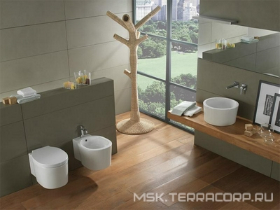 Биде подвесное 53,5x36см,  ZZ Scarabeo Bucket 8813