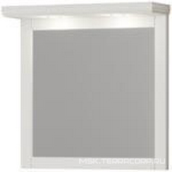 Зеркало  100, 1010х780х22 см,  цв. светлый орех, БЕЗ козырька, крепеж в комплекте ZZ Opadiris Мираж Z0000006875