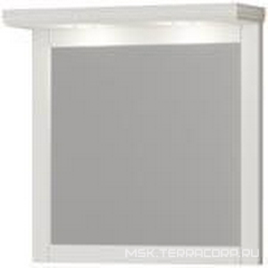 Зеркало  100, 1010х780х22 см,  цв. светлый орех, БЕЗ козырька, крепеж в комплекте ZZ Opadiris Мираж Z0000006875