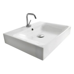 Раковина Kerasan Cento 353101 60 см| 60x12x45