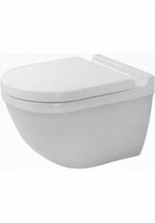 Унитаз подвесной Duravit Starck 3 42250900A1 комплект| 54x36x34