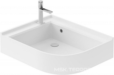 Раковина Цвет и Стиль Фишка 60 L| 62x13x50