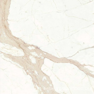 Керамогранит для пола и стены Ariostea Ultra Marmi Bianco Calacatta Levigato Silk 6 mm 75x75 UM6SK75536