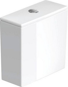 Бачок д/унитаза, кнопка хром, механизм смыва 3/6л, подв.воды снизу слева,  ZZ Duravit DuraStyle 093510 00 05