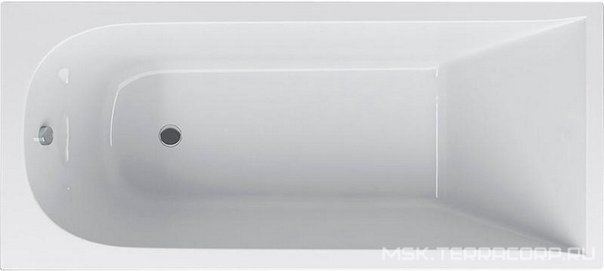 Ванна акриловая 180х80 см (без каркаса, панели и сифона),  AMPM Spirit W72A-180-080W-A2