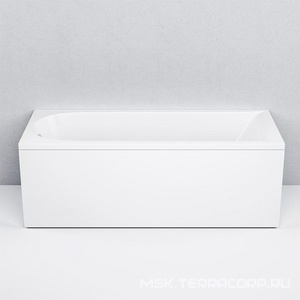 Ванна акриловая 180х80 см (без каркаса, панели и сифона),  AMPM Spirit W72A-180-080W-A2