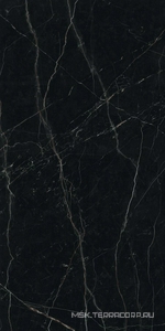 Керамогранит для пола и стены Atlas Concorde Italy Marvel Dream Marvel Black Atlantis 75x150 Lappato 75x150 A7FV