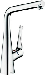 Смеситель для кухни, 320, 1jet, (цв.хром), Metris M71 ZZ