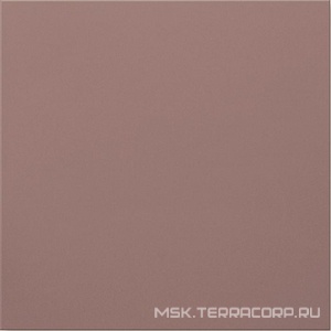 Керамогранит для пола и стены Уральский гранит Уральские фасады Грес Уральский UF014 терракотовый моноколор матовый60x60 UF014MR