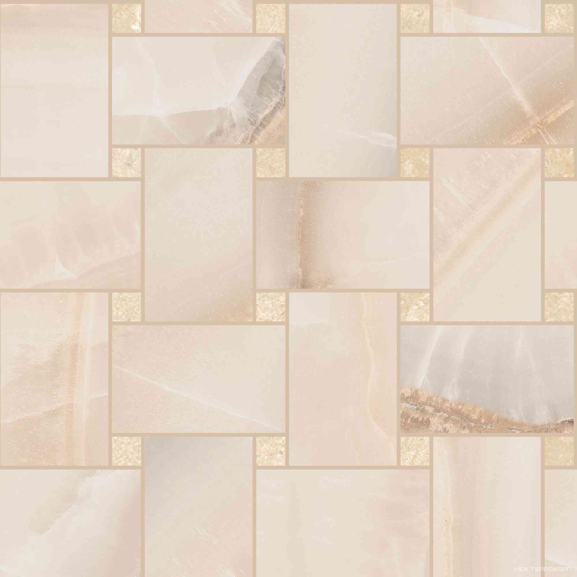 Maxi Rete Akoya Ivory Kry ZZ |30x30