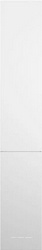 Шкаф-колонна подвесная, 350x300x1630 мм, петли слева, цвет белый глянец ZZ