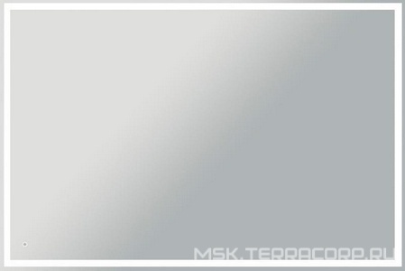 Зеркало 1000x30x600мм, реверс., с встроенным по периметру светильником и сенсорным выключателем, 12W, 220-240V, BelBagno ZZ BelBagno Универсал SPC-GRT-1000-600-LED-TCH
