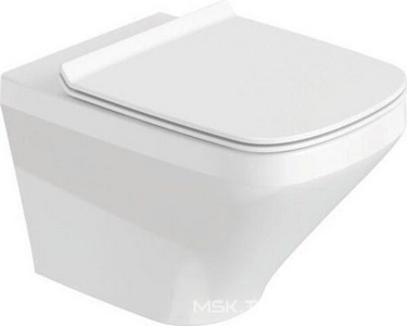 Унитаз подвесной 370х540мм, безободковый, без сиденья, крепёж в компл.,  ZZ Duravit DuraStyle 255109 00 00