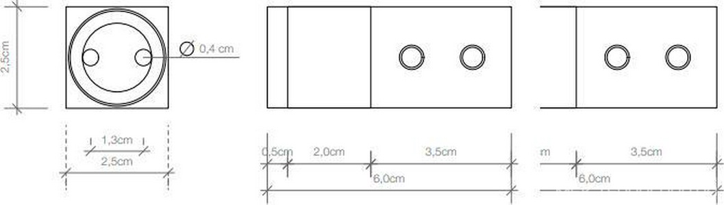 Набор из 2х одинарных крючков, (цв.хром),  ZZ Decor Walther Corner 0561900