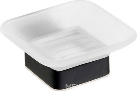 Мыльница настенная, (цв. черный матовый),  ZZ Bemeta Nero 135008020