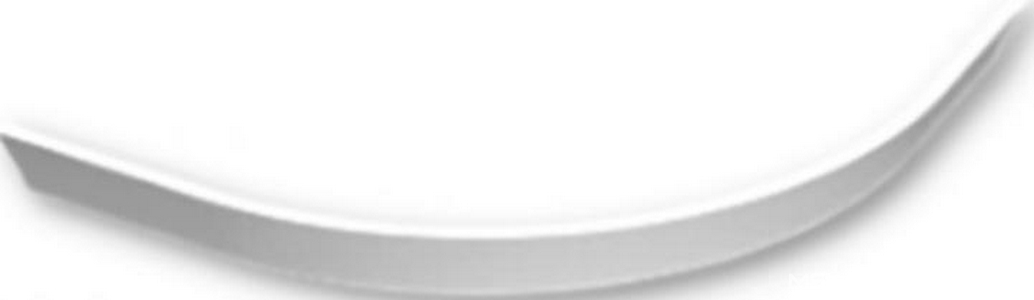 Экран для душевого поддона 800х800хh135мм,1/4 круга, R550мм, из искуственного мрамора, цв.белый, Cezares ZZ Cezares Универсал TRAY-S-R-80-SCR-W