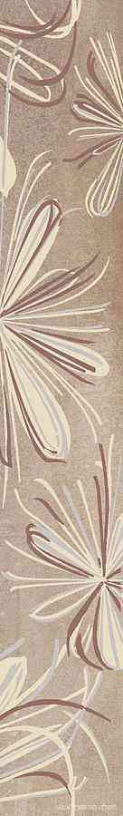 Бордюр SONNET BEIGE FLOWER|6.2х40.5