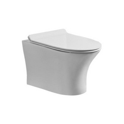 Унитаз подвесной Orange C01-100W безободковый, с микролифтом| 48x36x35