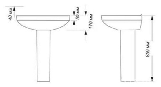Пьедестал "Next" Sanita Luxe Next luxe PD.FS/Next/N/WHT.G/S1  (NXTSLPD01)