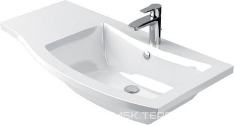 Раковина Цвет и Стиль Грация 95 R| 95x16x55