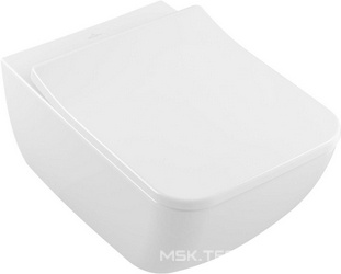 Унитаз подвесной Villeroy & Boch Venticello 4611RS01 безободковый| 56x37x33