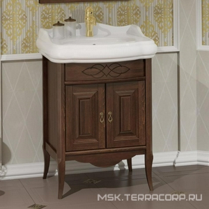 Раковина Виктория 60 для тумбы  60, белая (БЕЗ ТУМБЫ НЕ ПРОДАЕТСЯ!)ZZ Opadiris Лоренцо 030200-u-01