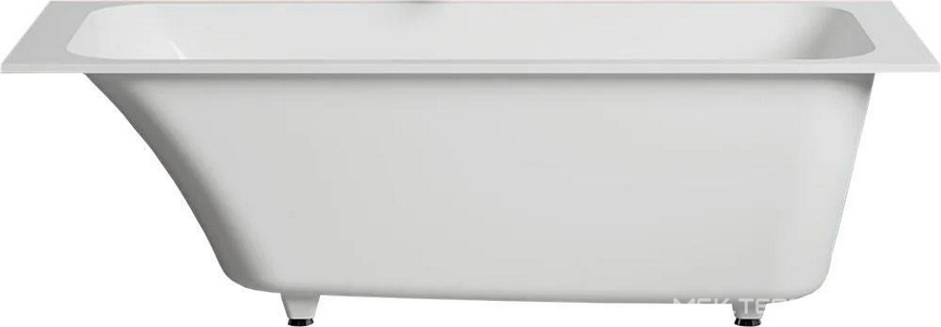 Ванна 1700х700хh600мм, встраив., литой камень S-Sense глянец цв.белый, д/к Up&Down в цвет ванны, интегрир.слив-перелив, ножки в компл,  ZZ Salini Orlanda Kit 102111G