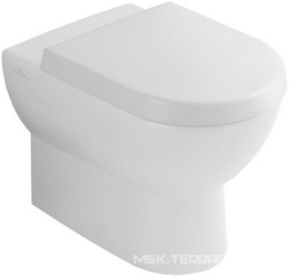 Унитаз приставной Villeroy & Boch Subway Plus 6607 10R1 alpin| 57x37x40