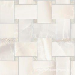 Maxi Rete Akoya White Kry ZZ |30x30